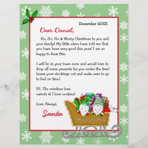 Personalised Letter from Santa for Children