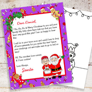 Personalised Letter from Santa for Children