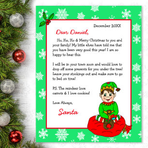 Personalised Letter from Santa for Children