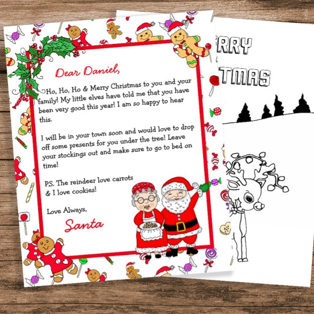 Personalised Letter from Santa for Children (Creator Uploaded)
