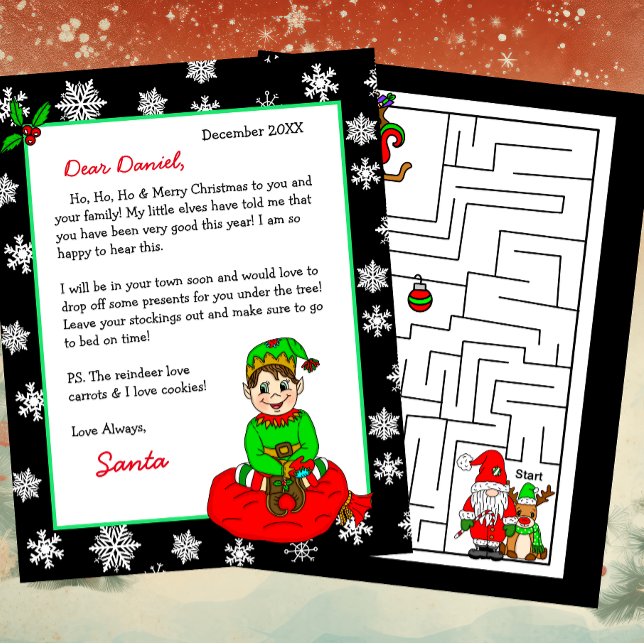 Personalised Letter from Santa for Children (Creator Uploaded)