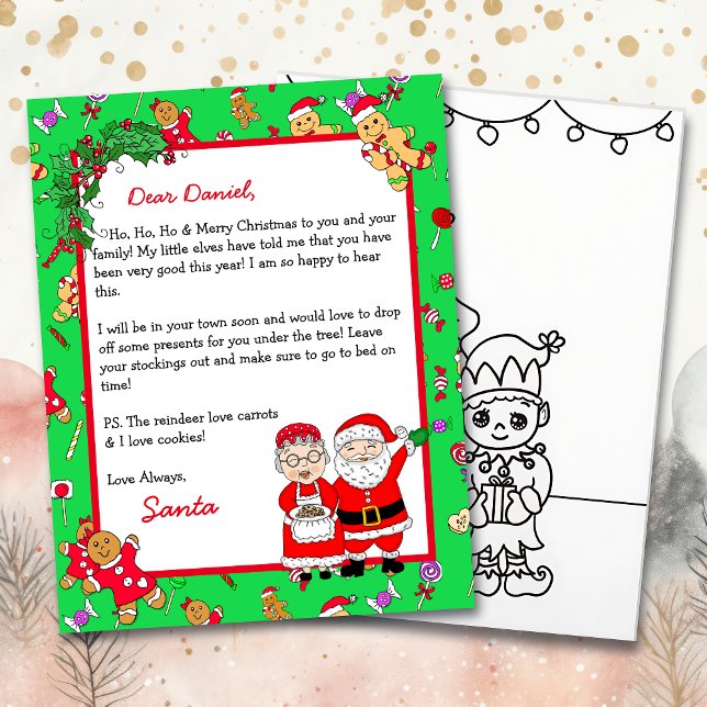 Personalised Letter from Santa for Children (Creator Uploaded)