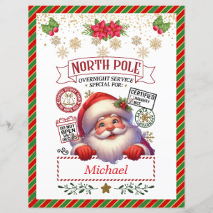 Personalised Letter from Santa For Kids Gifs