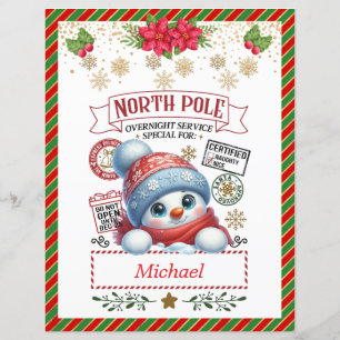 Personalised Letter from Santa For Kids Gifs