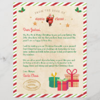 Personalised Letter From Santa North Pole Mail