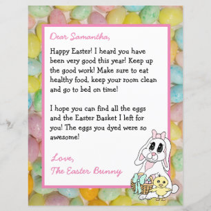 Personalised Letter from the Easter Bunny