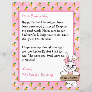 Personalised Letter from the Easter Bunny