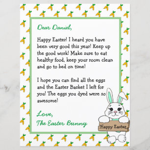 Personalised Letter from the Easter Bunny
