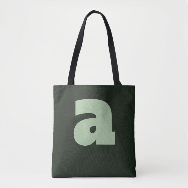 Personalised Letter Gift Tote Bag (Front)