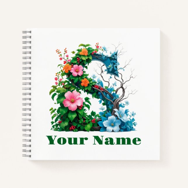 Personalised Letter S Notebook (Front)