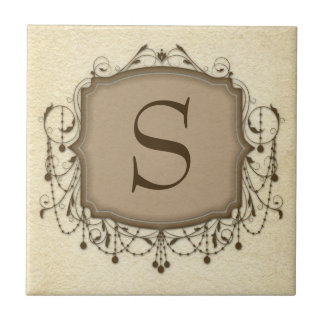 Personalised Letter Tiles, Decorative Chandelier S Tile
