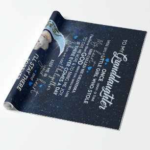 Personalised Letter To My Granddaughter, Elephant Wrapping Paper