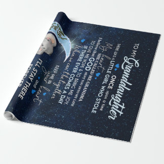 Personalised Letter To My Granddaughter, Elephant Wrapping Paper