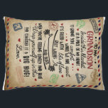 Personalised Letter To My GrandSon, Birthday Gift Pet Bed<br><div class="desc">Personalised Letter To My GrandSon,  Birthday Gift</div>