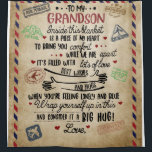 Personalised Letter To My GrandSon, Birthday Gift Shower Curtain<br><div class="desc">Personalised Letter To My GrandSon,  Birthday Gift</div>