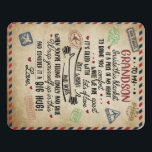 Personalised Letter To My Grandson, Love Grandson Door Sign<br><div class="desc">Personalised Letter To My Grandson,  Love Grandson</div>