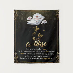 Personalised Letter To My Nurse Tapestry