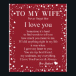 Personalised Letter To My Wife From Husband Gift Poster<br><div class="desc">Personalised Letter To My Wife From Husband Gift !! Give a Gift mean for your wife,  His sure sure very happy !!</div>