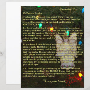 Personalised Letters from Santa Angel