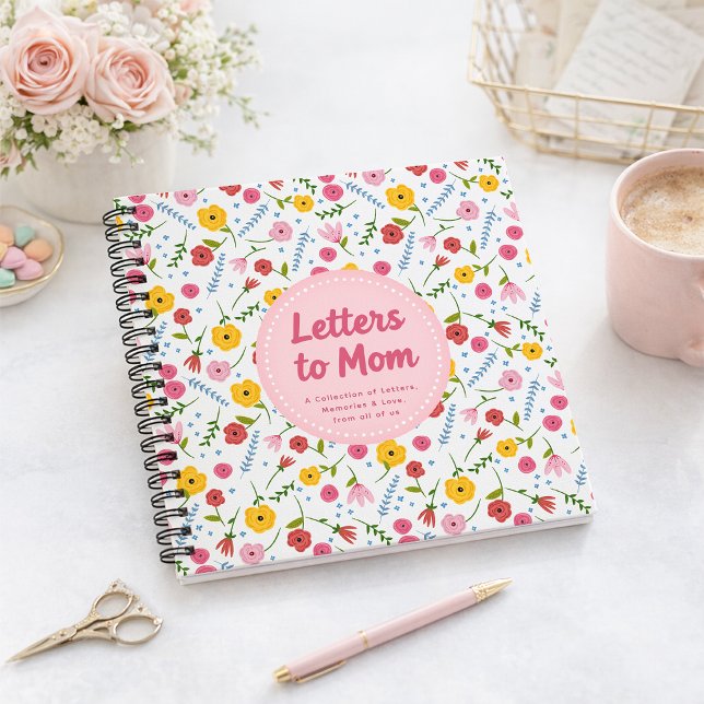 Personalised Letters to Mum Keepsake Journal (Letters to Mom (keepsake mother's day gift))