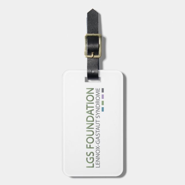 Personalised LGSF Travel Luggage Tag (Front Vertical)