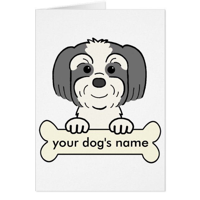Personalised Lhasa Apso (Front)