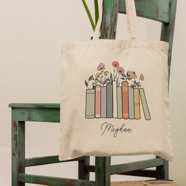 Personalised Library Book Bag Gift for Reader (Creator Uploaded)