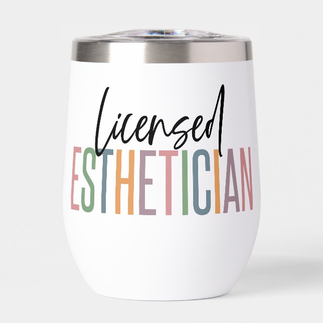Personalised Licensed Aesthetician Cosmetologist (Front)