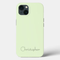 Personalised light green Radial Texture
