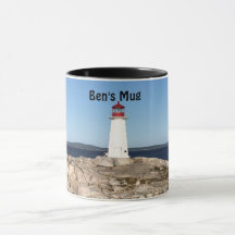 Personalised Lighthouse Mug