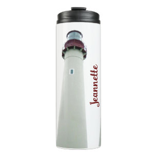 Personalised Lighthouse Thermal Tumbler