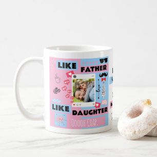 Personalised "Like Father Like Daughter, Oh Crap" Coffee Mug