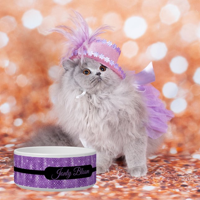 Personalised Lilac Glam Faux Glitter Pet (Creator Uploaded)