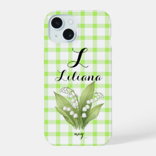 Personalised Lily of the Valley Name Phone Case