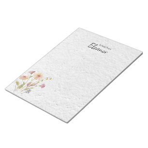 Personalised Lined Notepad