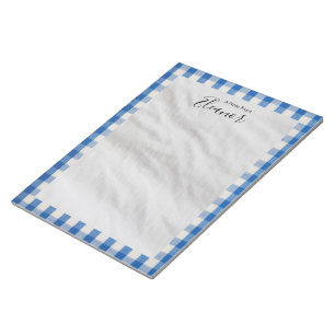 Personalised Lined Notepad