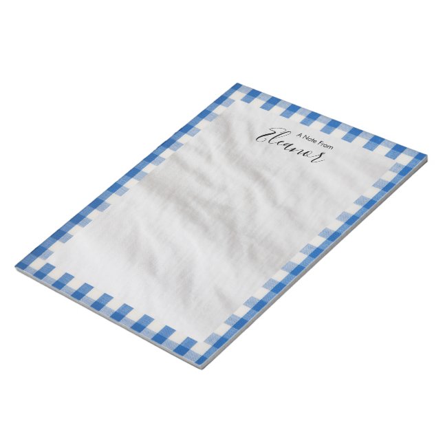 Personalised Lined   Notepad (Angled)