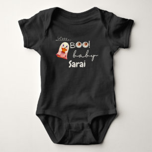 Personalised Little Boo Baby Bodysuit