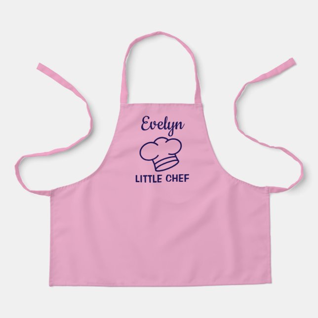 Personalised Little Chef Apron (Front)