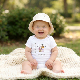 Personalised Little Helper of The Garden Baby Bodysuit
