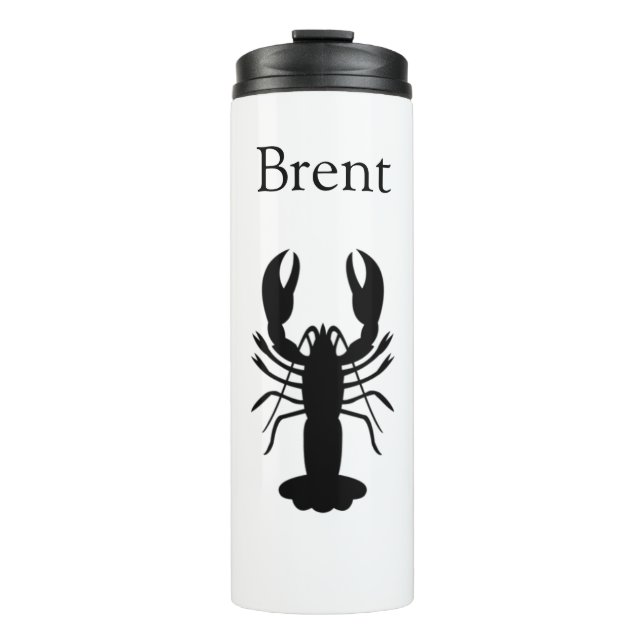 Personalised LOBSTER Travel Mug (Front)
