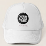 Personalised Logo and Text Baseball Trucker Hat<br><div class="desc">Create your very own corporate Trucker Hat! Our sleek and contemporary template comes in a variety of colours, offering full customisation options to showcase your business logo, chosen photograph or image. Enhance personalisation by adding your name, company slogan or moniker, promotional Instagram handle, or any personalised text of your choice....</div>