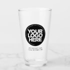 Personalised Logo and Text Beer Glasses