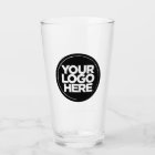 Personalised Logo and Text Beer Glasses