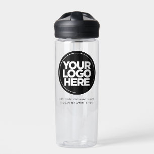 Personalised Logo and Text Business Water Bottle