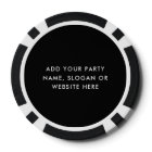Personalised Logo and Text Cool Black and White