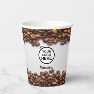 Personalised Logo brand Coffee Paper cups