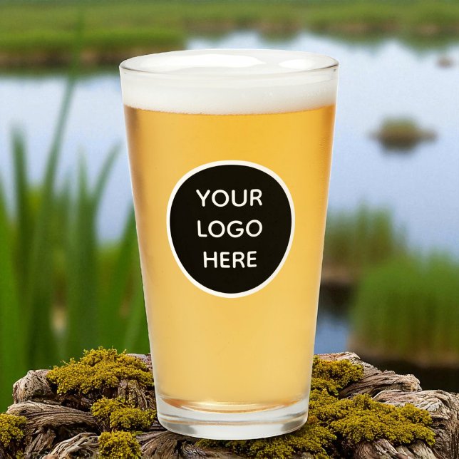 Personalised Logo Business Company Script Beer Glass (Creator Uploaded)