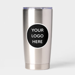 Personalised Logo Business Company Script Insulated Tumbler