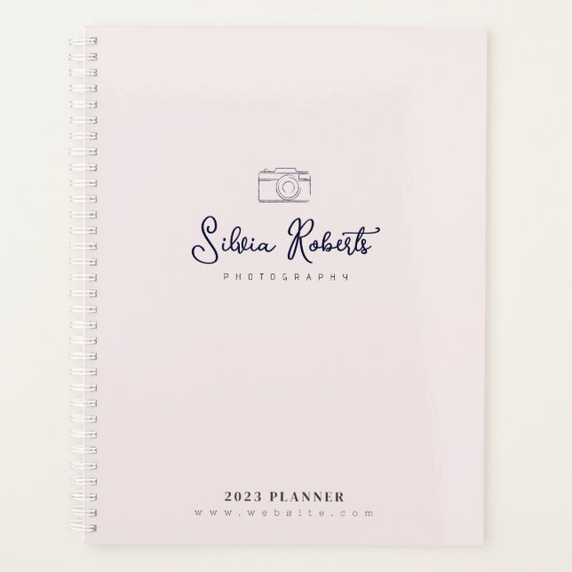 personalised logo business planner (Front)